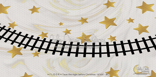 Twas the night before Christmas Fabric Floor (BC)