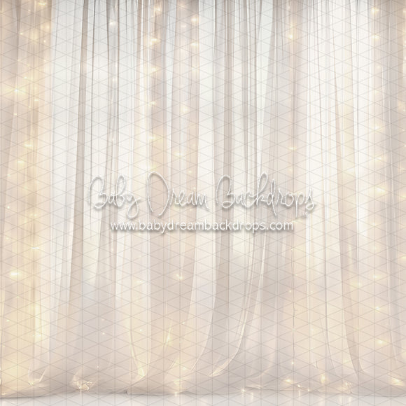 X Drop Twinkle Glow Curtains (CC)