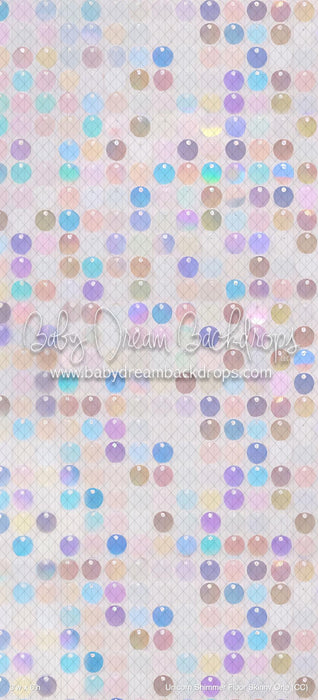 Unicorn Shimmer Fabric Floor Skinny One (CC)