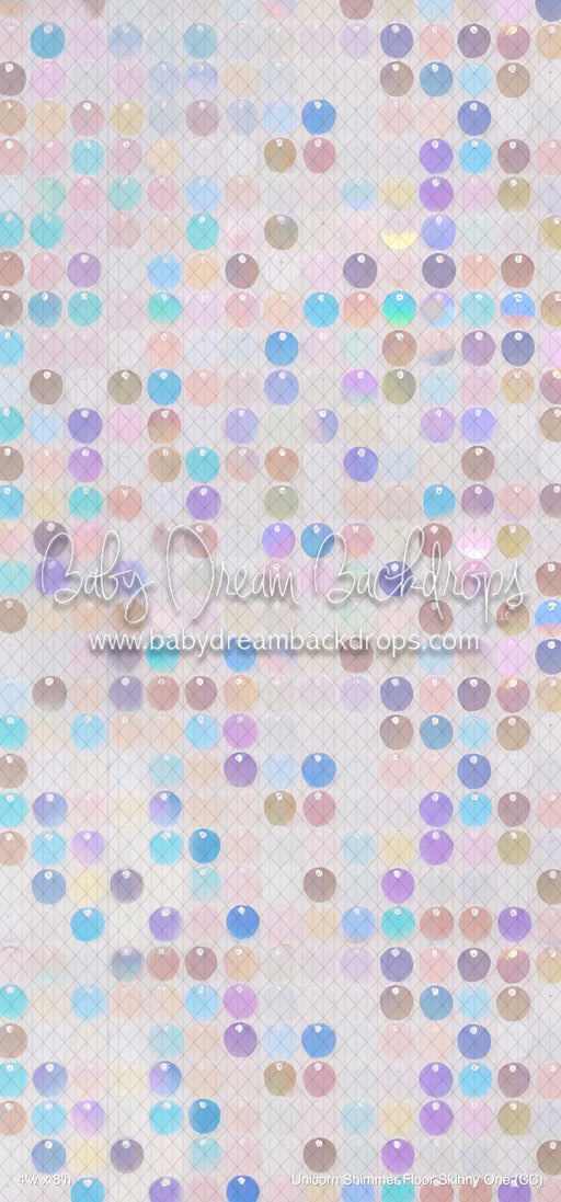Unicorn Shimmer Fabric Floor Skinny One (CC)