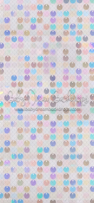 Unicorn Shimmer Fabric Floor Skinny Two (CC)