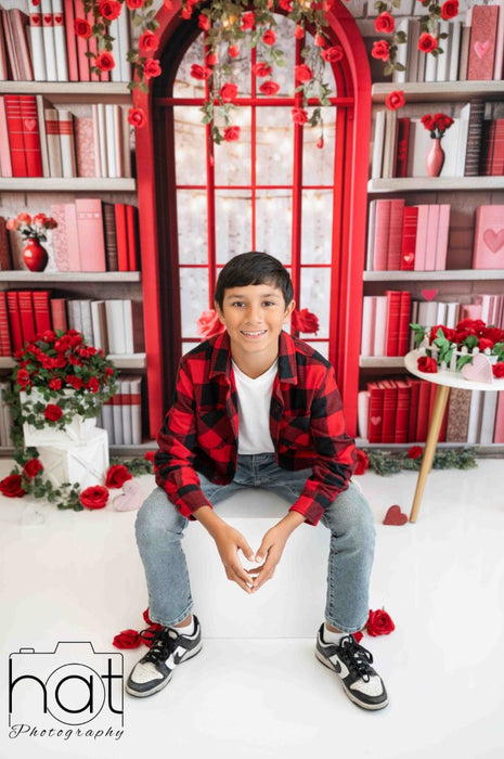 Love Library Window (JA)