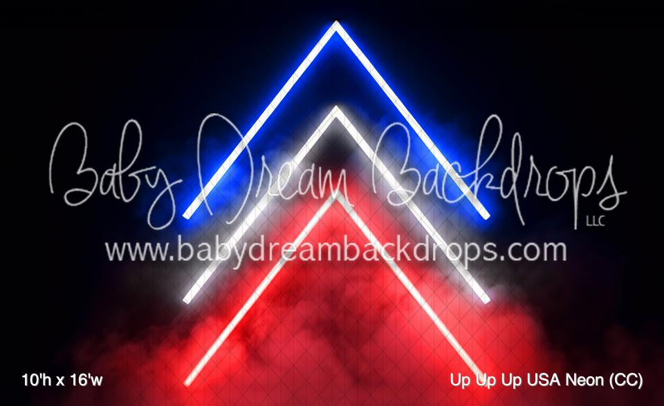 Up Up Up USA Neon (CC)
