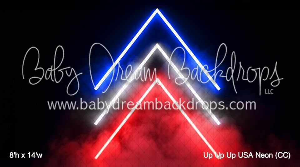 Up Up Up USA Neon (CC)