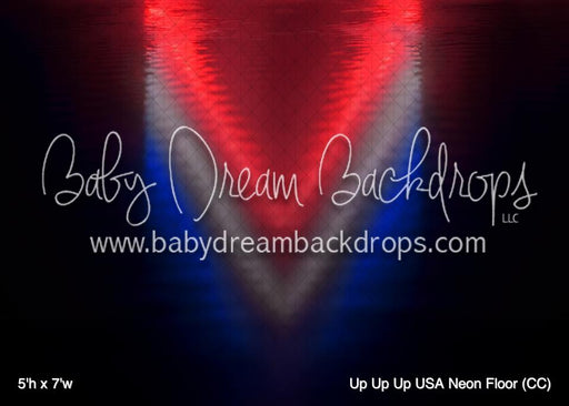 Up Up Up USA Neon Fabric Floor (CC)