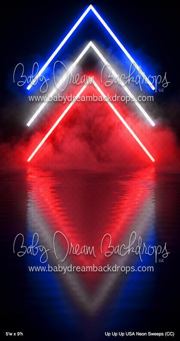 Up Up Up USA Neon Sweeps (CC)