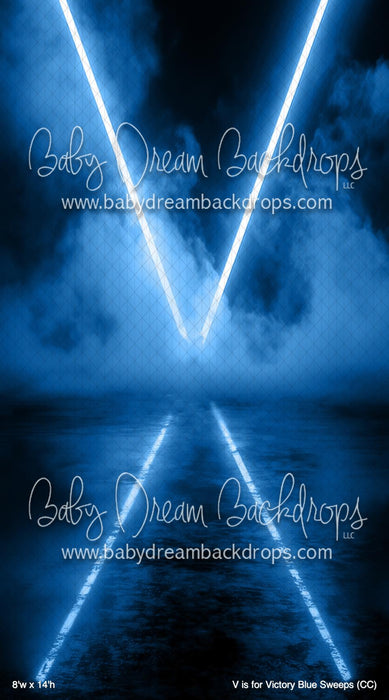 V is for Victory Blue Sweeps (CC)