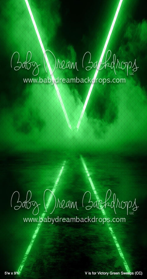 V is for Victory Green Sweeps (CC)