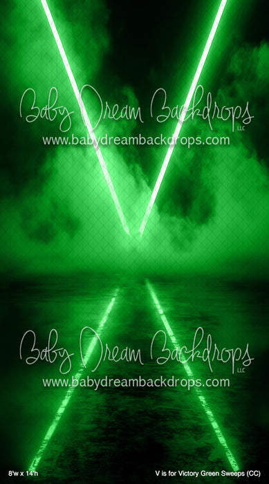 V is for Victory Green Sweeps (CC)