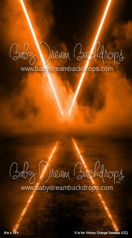 V is for Victory Orange Sweeps (CC)