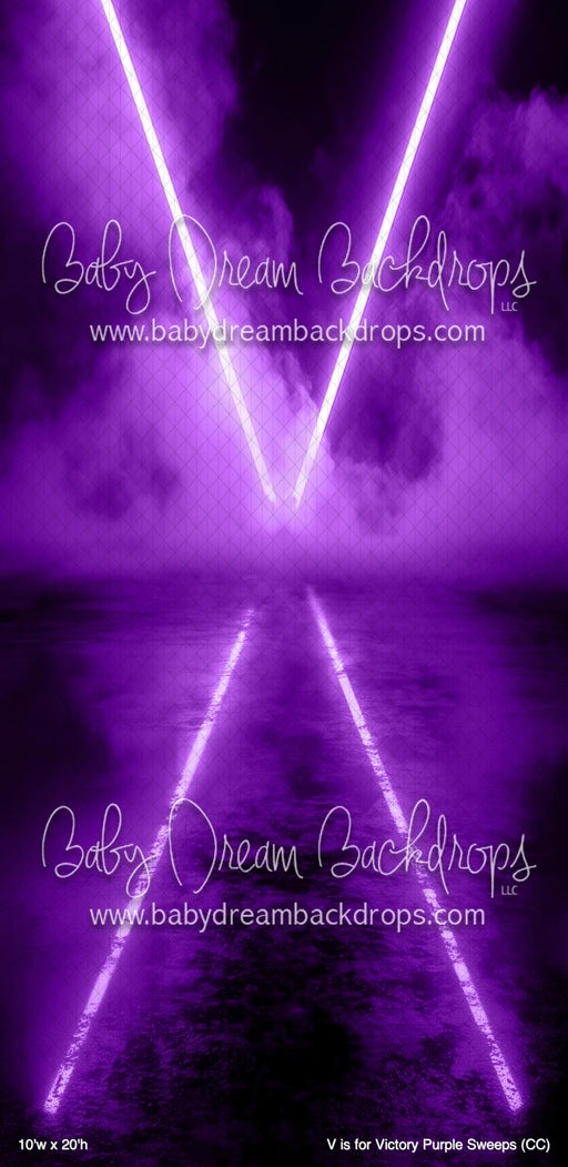 V is for Victory Purple Sweeps (CC)