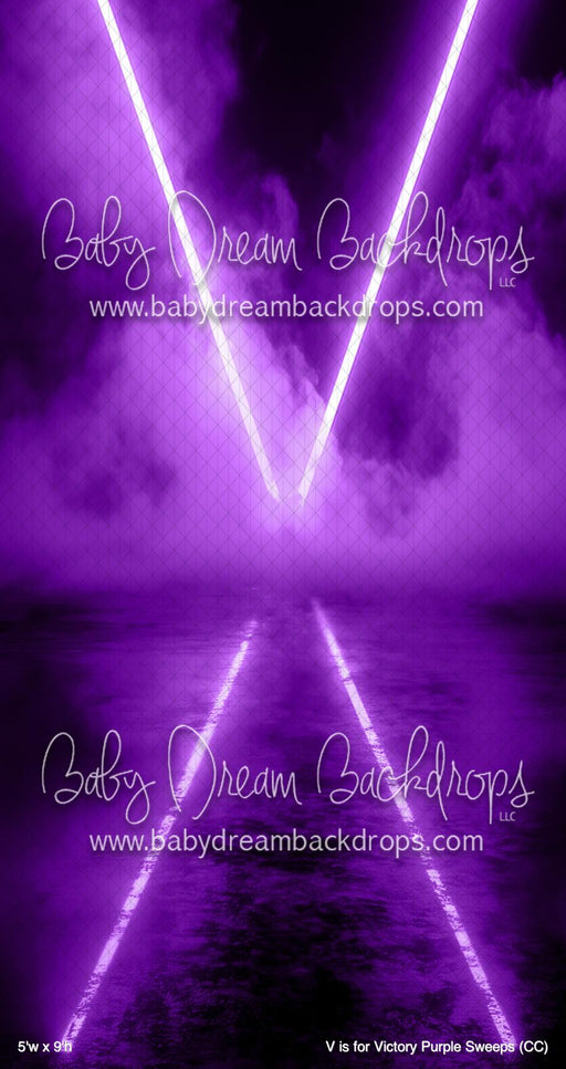 V is for Victory Purple Sweeps (CC)