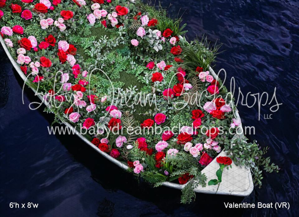 Valentine Boat (VR) — Baby Dream Backdrops
