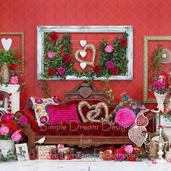 Valentine Parlour Hot Pink