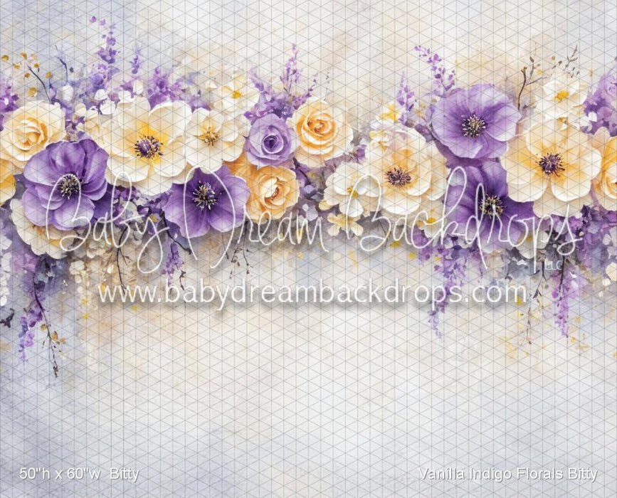 Vanilla Indigo Florals Bitty (VR)