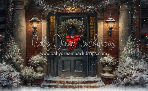 Very Merry Victorian Door (LL)