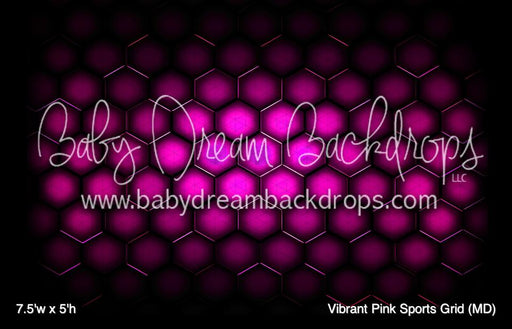 Vibrant Pink Sports Grid (MD)