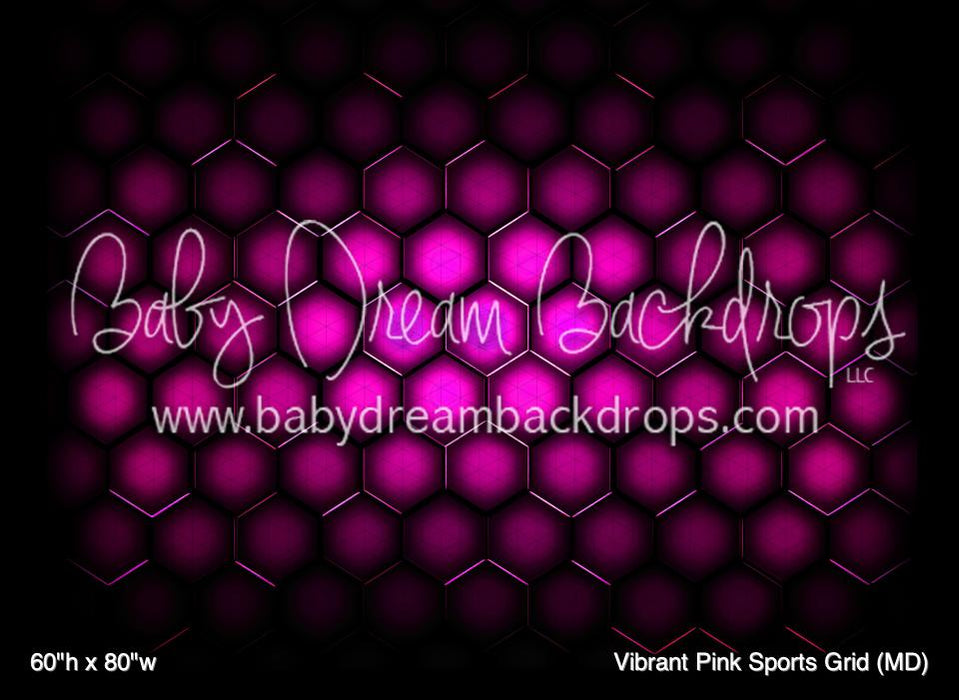 Vibrant Pink Sports Grid (MD)