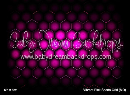 Vibrant Pink Sports Grid (MD)