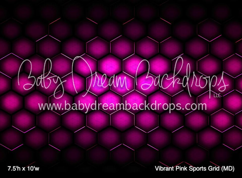Vibrant Pink Sports Grid (MD)