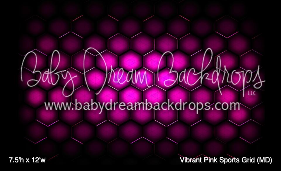 Vibrant Pink Sports Grid (MD)