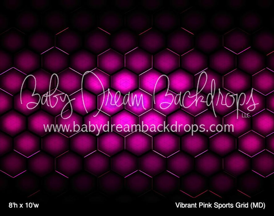 Vibrant Pink Sports Grid (MD)