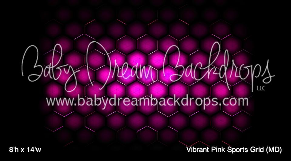 Vibrant Pink Sports Grid (MD)