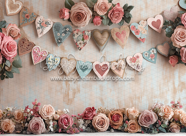 Victorian Valentine Banner (JA)