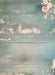 Vintage Blue Florals Fabric Floor (VR)
