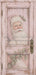 Vintage Blush Santa Door Left Skinny (WM)