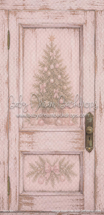 Vintage Blush Tree Door Left Skinny (WM)