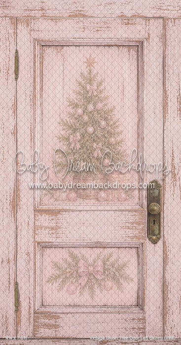 Vintage Blush Tree Door Left Skinny (WM)