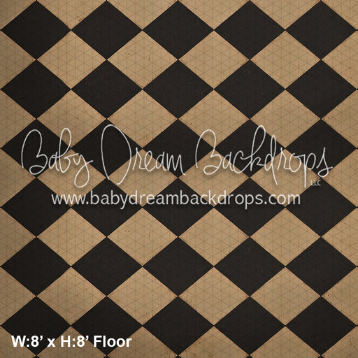 Vintage Checked Floor (WM)