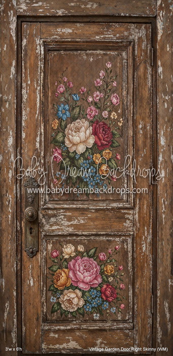 Vintage Garden Door Right Skinny (WM)