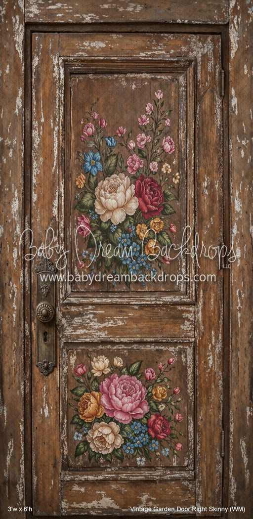 Vintage Garden Door Right Skinny (WM)