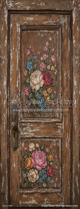 Vintage Garden Door Right Skinny (WM)