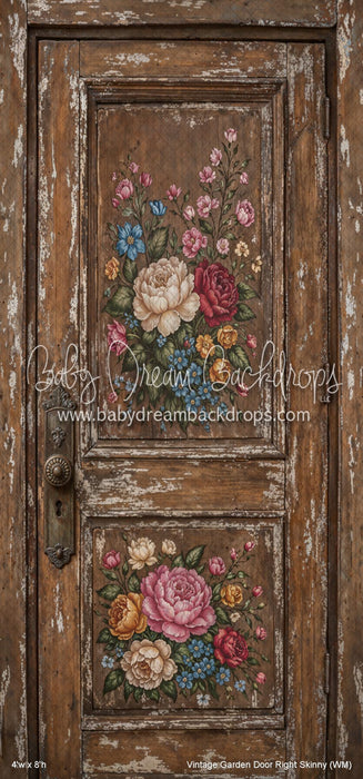 Vintage Garden Door Right Skinny (WM)