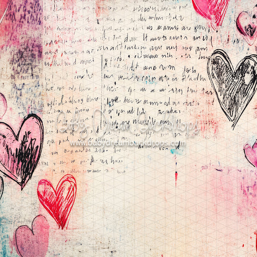 Vintage Heart Scribbles (JA)