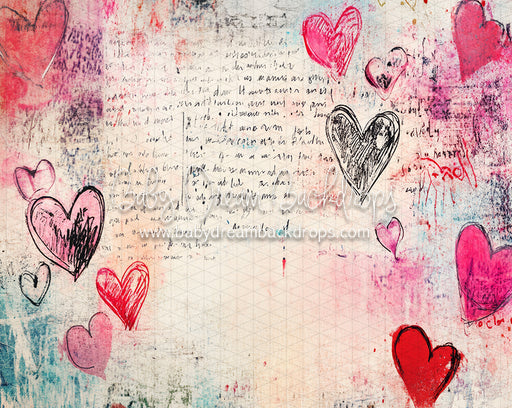 Vintage Heart Scribbles (JA)