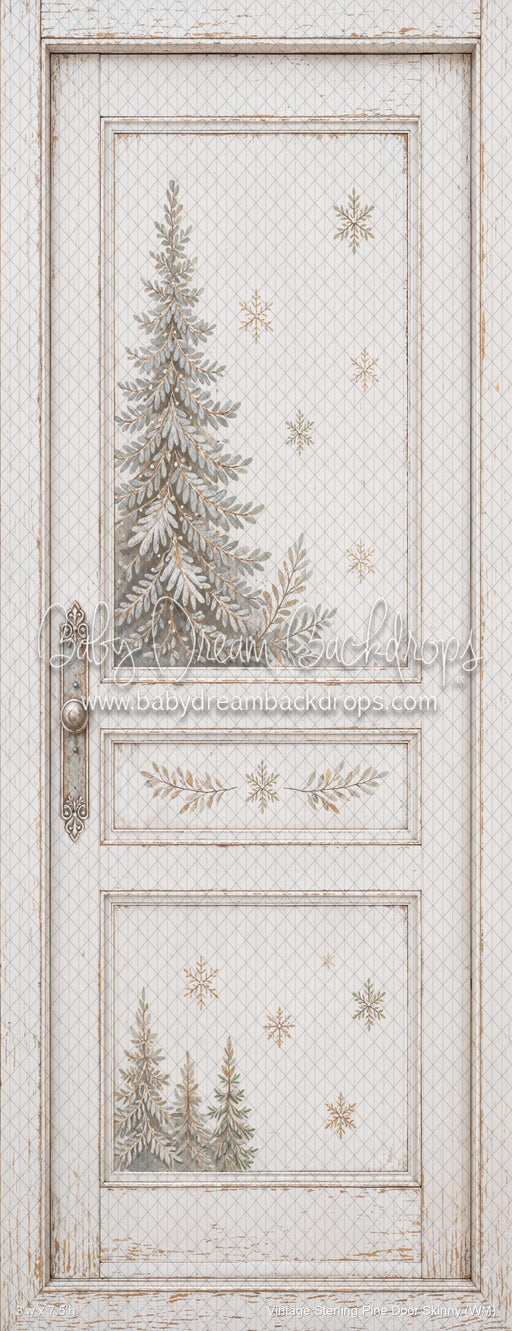 Vintage Sterling Pine Door Skinny (WM)