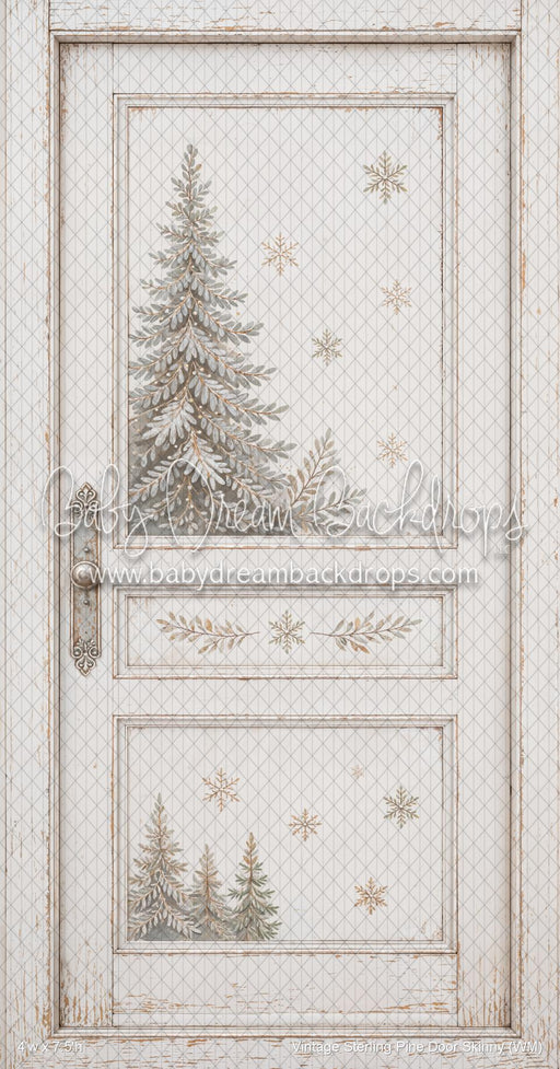 Vintage Sterling Pine Door Skinny (WM)