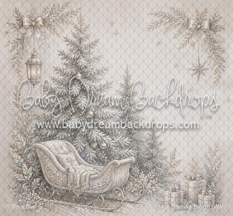 Vintage Sterling Sleigh (WM)