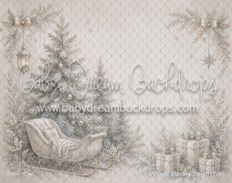 Vintage Sterling Sleigh (WM)