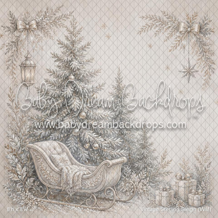 Vintage Sterling Sleigh (WM)
