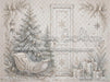 Vintage Sterling Sleigh with Doors (WM)