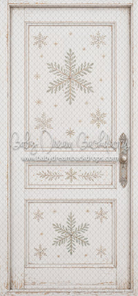 Vintage Sterling Snowflake Door Skinny (WM)