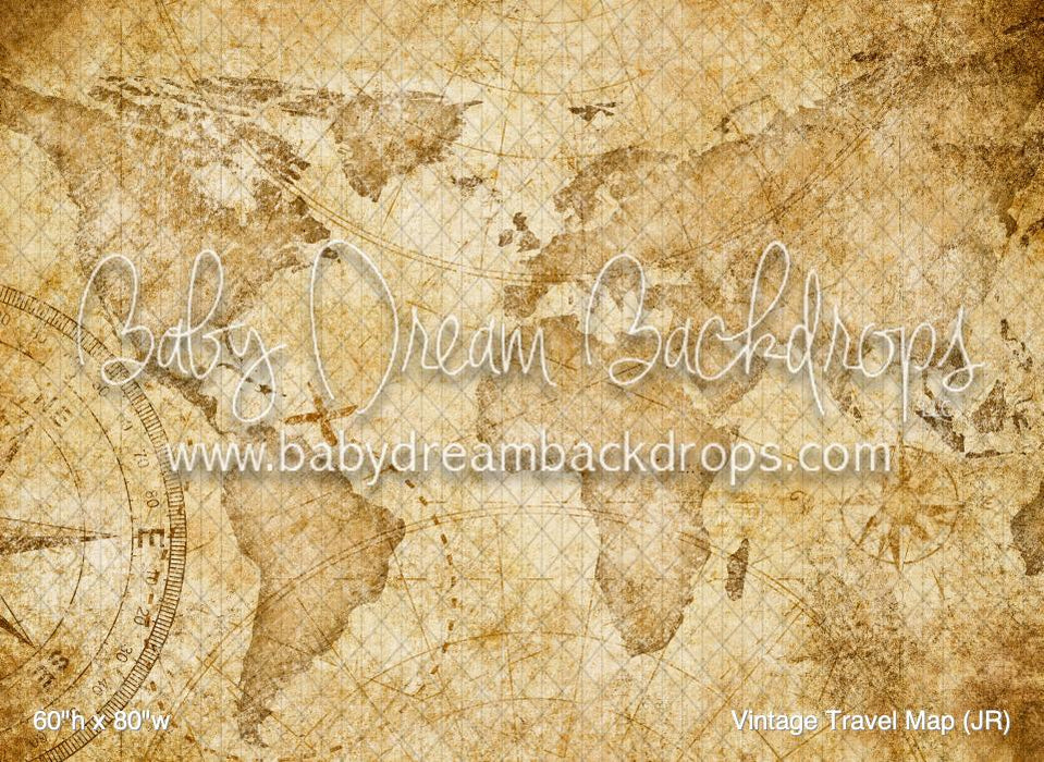 Vintage Travel Map (JR)
