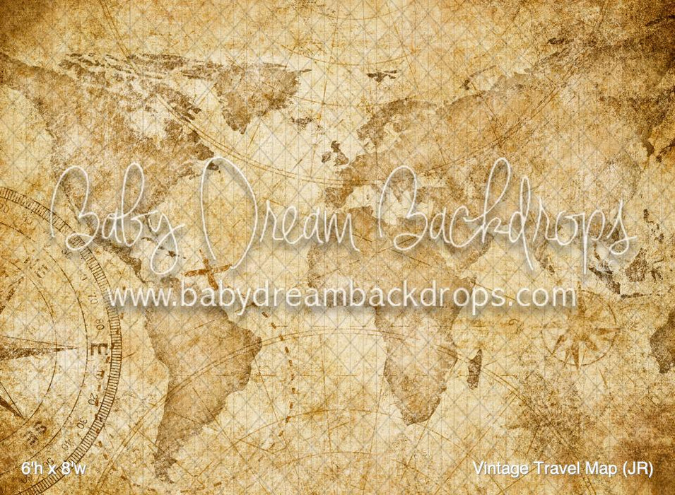 Vintage Travel Map (JR)