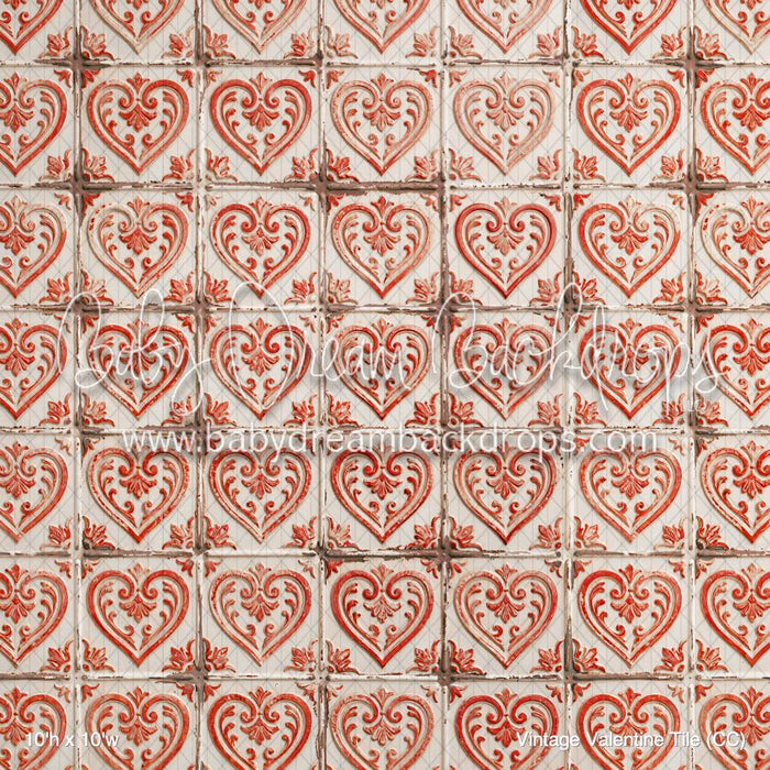Vintage Valentine Tile (CC)
