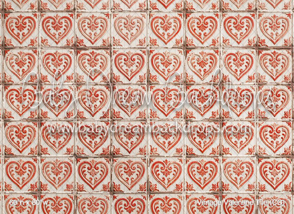 Vintage Valentine Tile (CC)